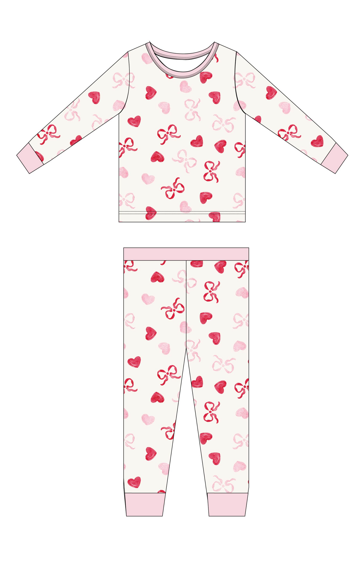 Hearts & Bows Jam Set