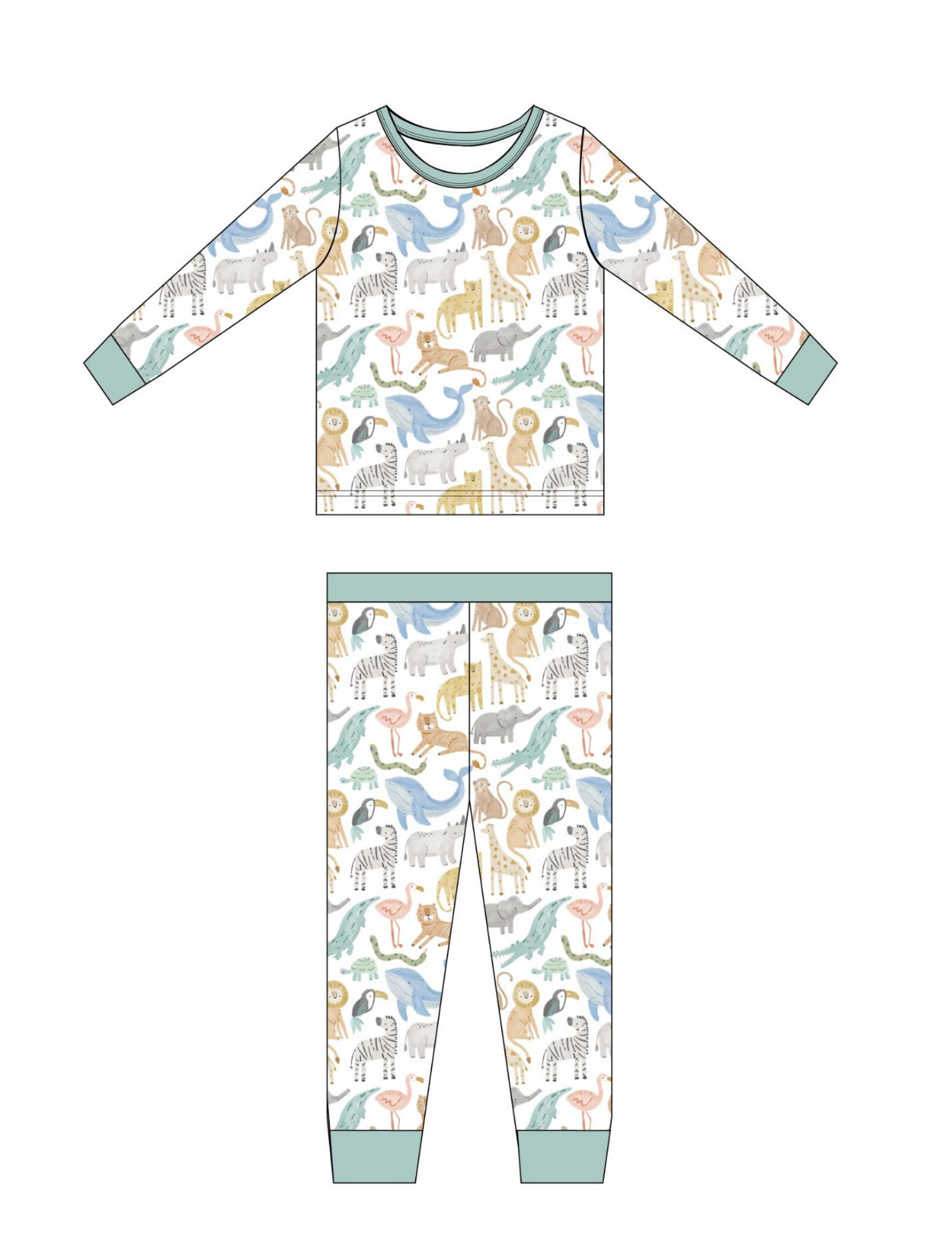 Safari Pals Jam Set