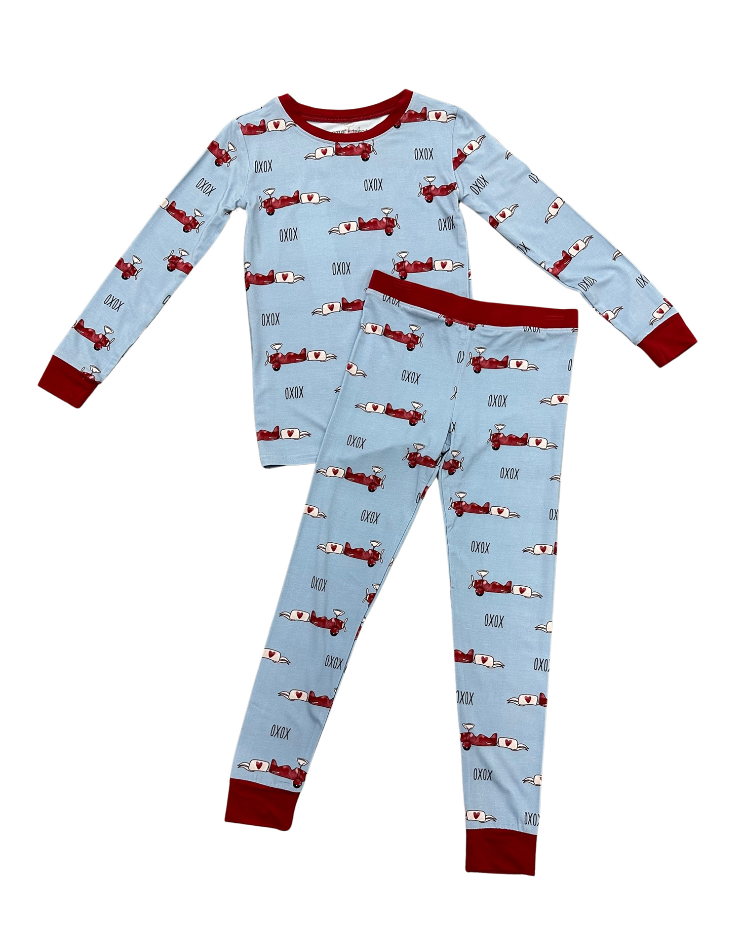 Valentine Planes Jam Set