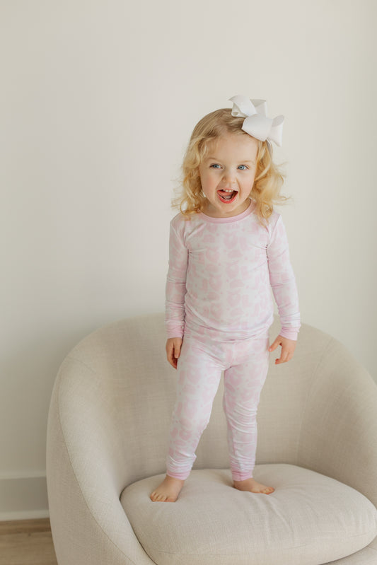 Pink Watercolor Cowboy Jam Set