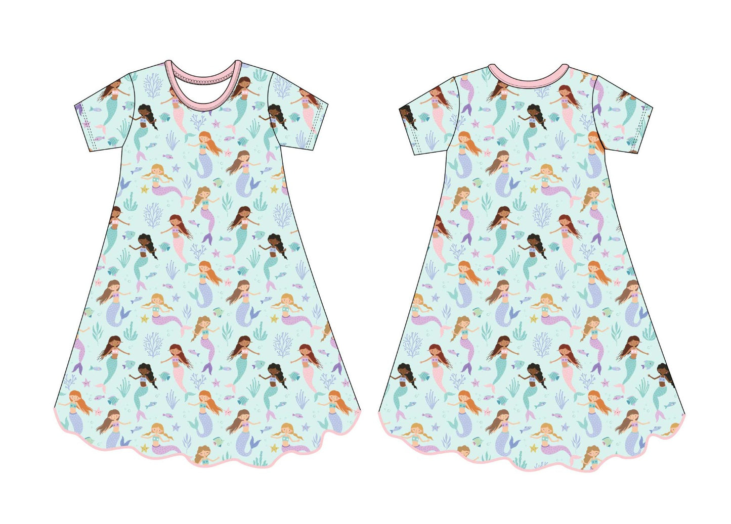 Magical Mermaids Nightgown