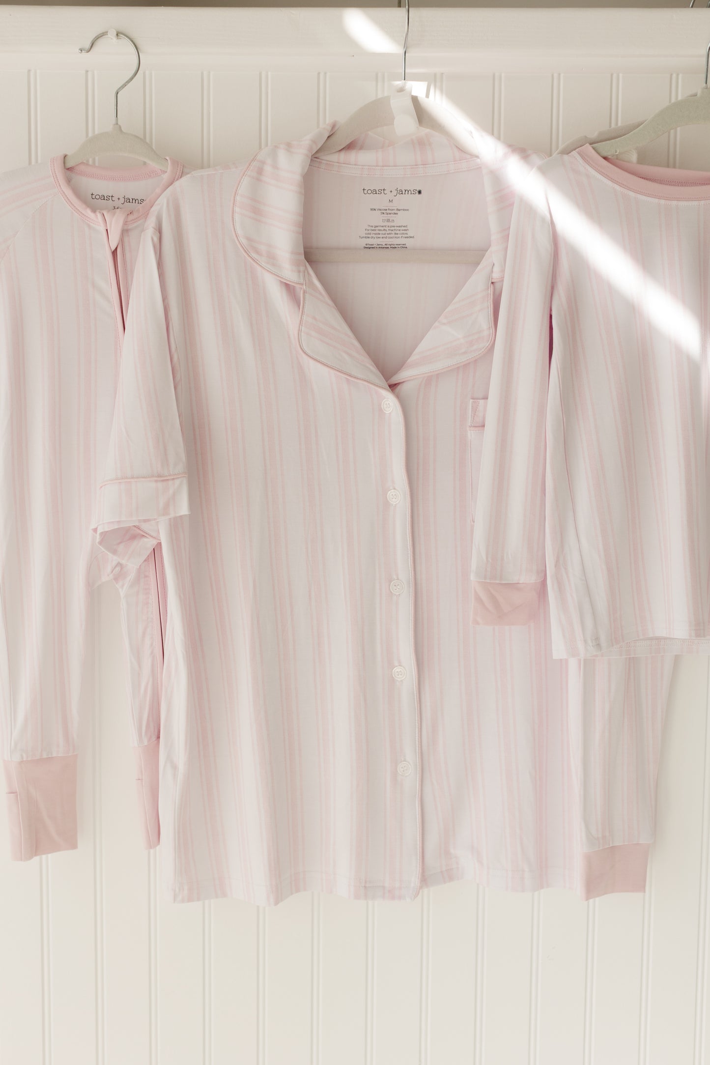 Pretty In Pink Button Down Women's Set